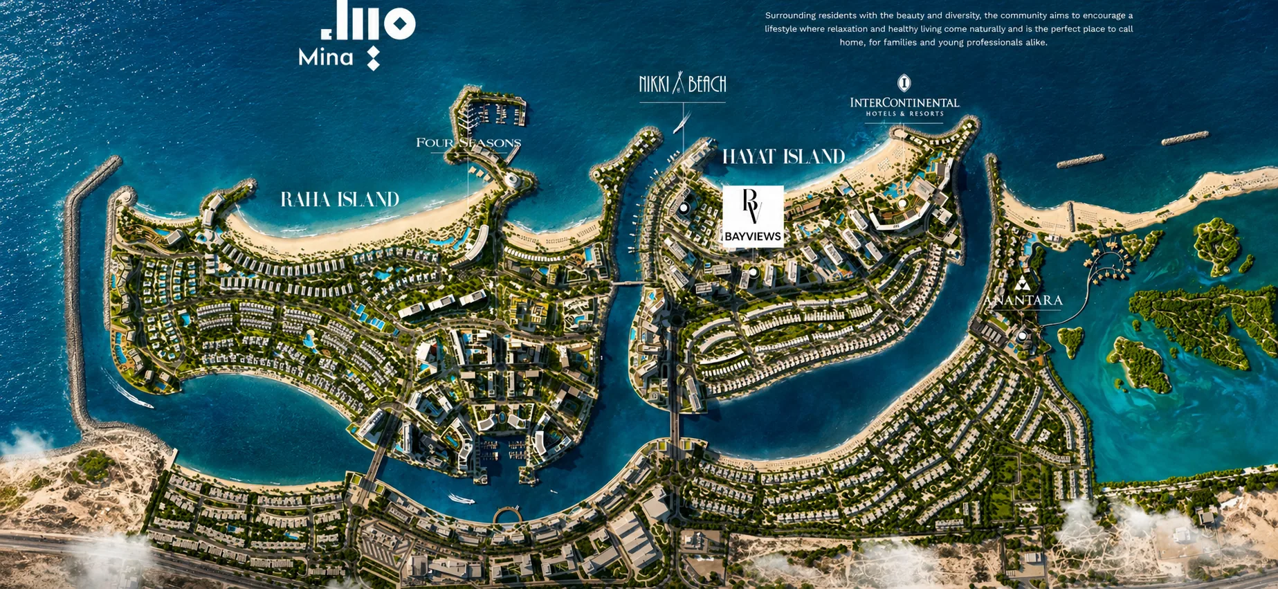 Dubai luxury skyline