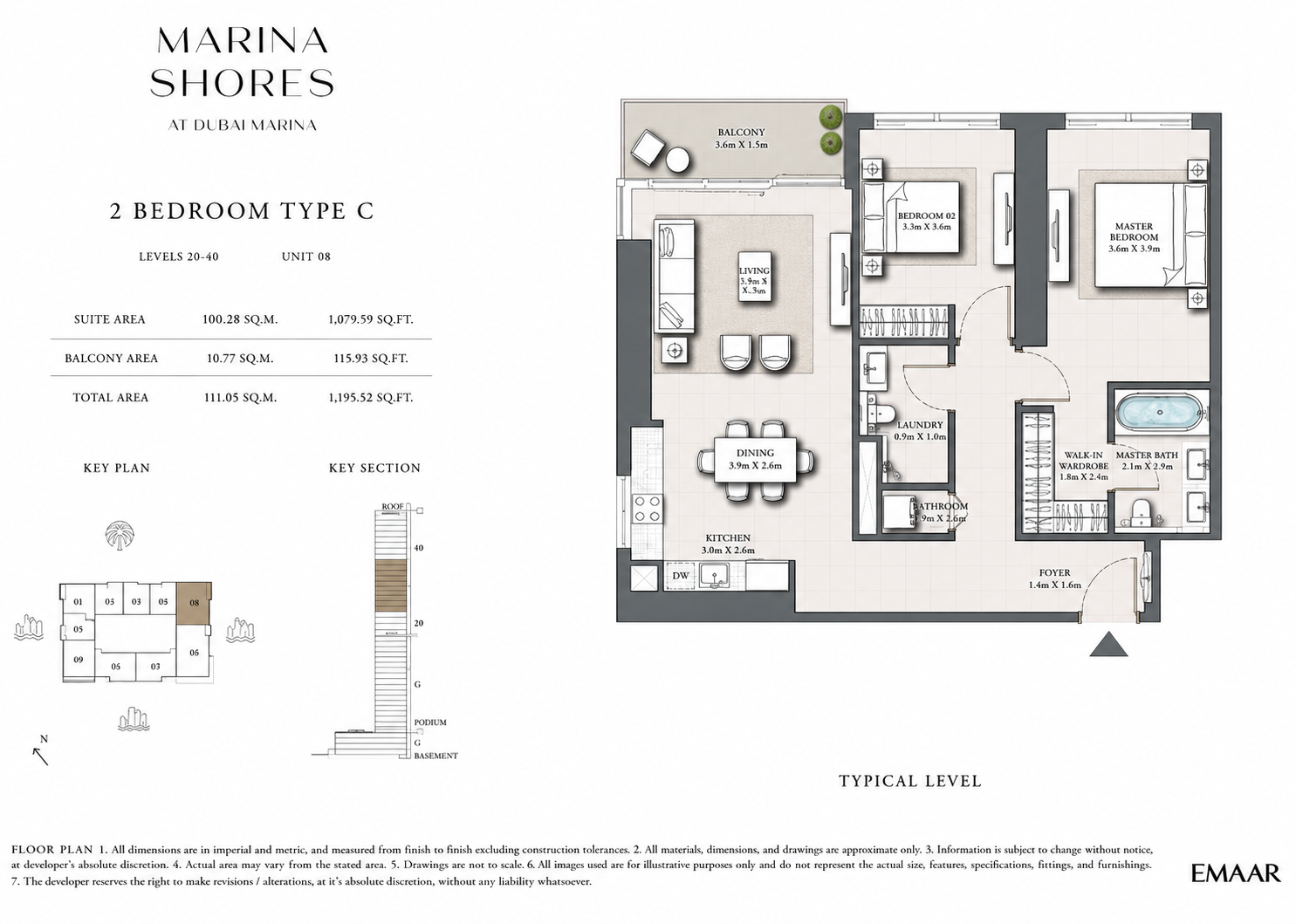 Unit 4008 Floor Layout